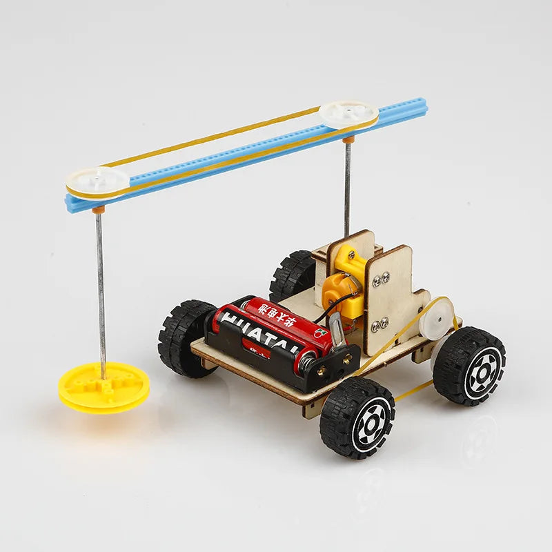 STEM Kits Wooden Toys for Children Robot Science