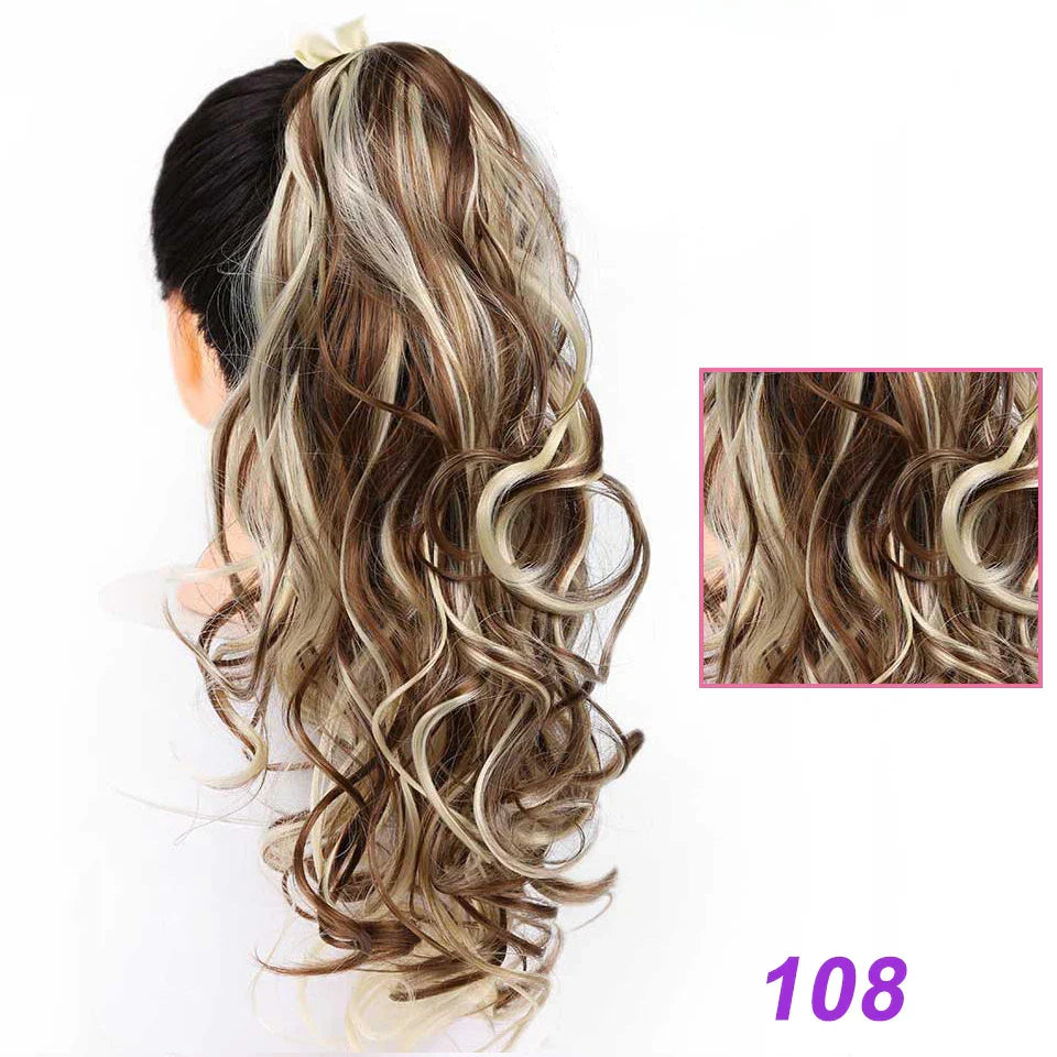 AS Synthetic Retro Ponytail with Comb Europen Princess