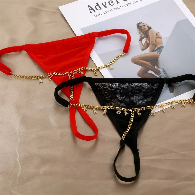 Summer Sexy Body Chain Jewelry Personalized Name Belly