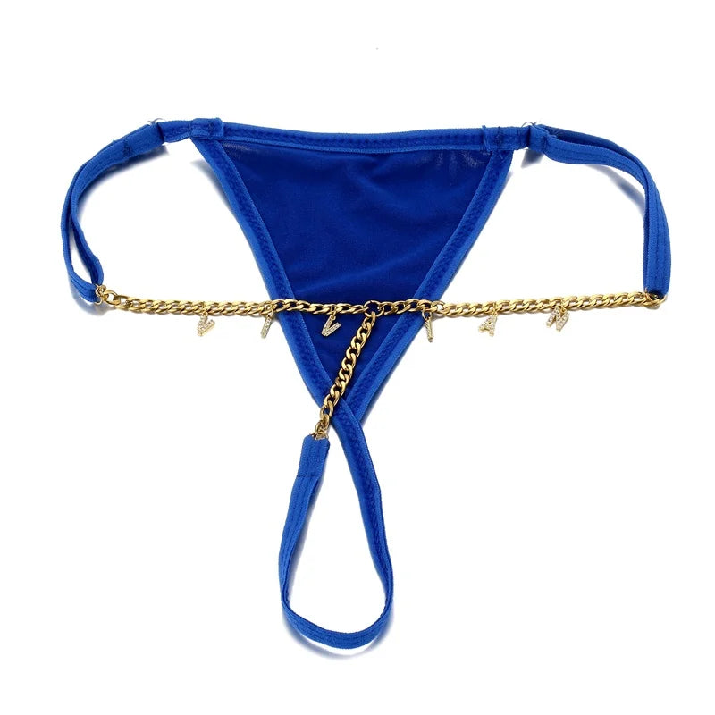 Summer Sexy Body Chain Jewelry Personalized Name Belly