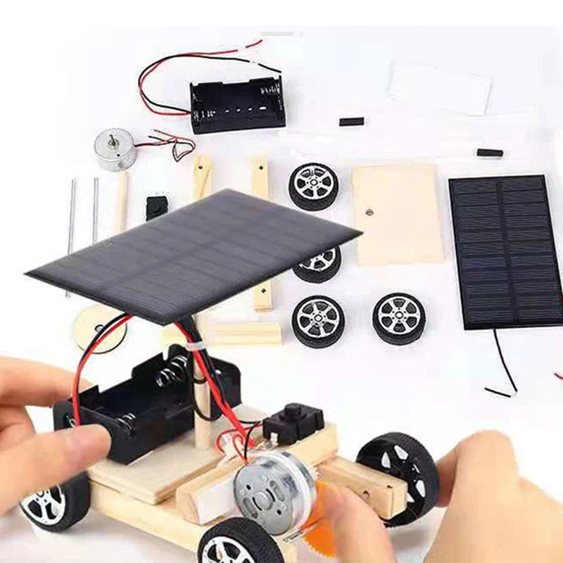 STEM Kits Wooden Toys for Children Robot Science