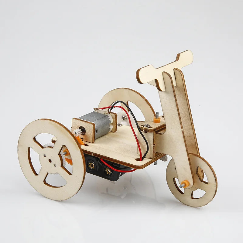 STEM Kits Wooden Toys for Children Robot Science