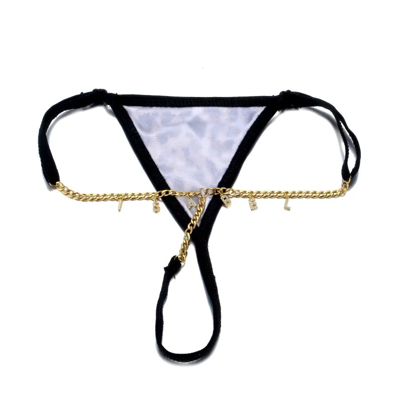 Summer Sexy Body Chain Jewelry Personalized Name Belly