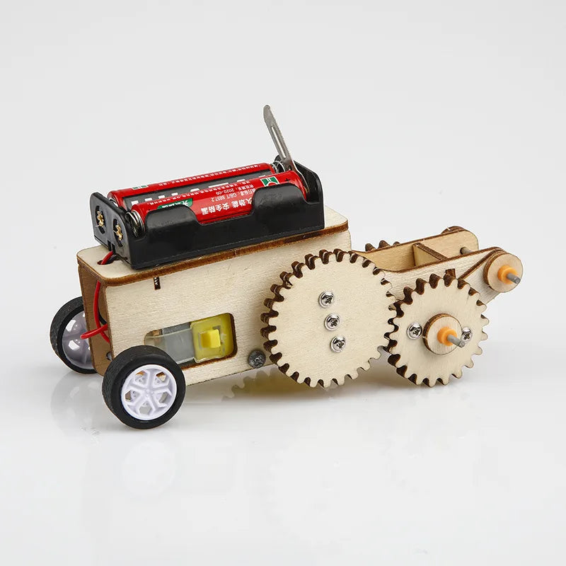 STEM Kits Wooden Toys for Children Robot Science