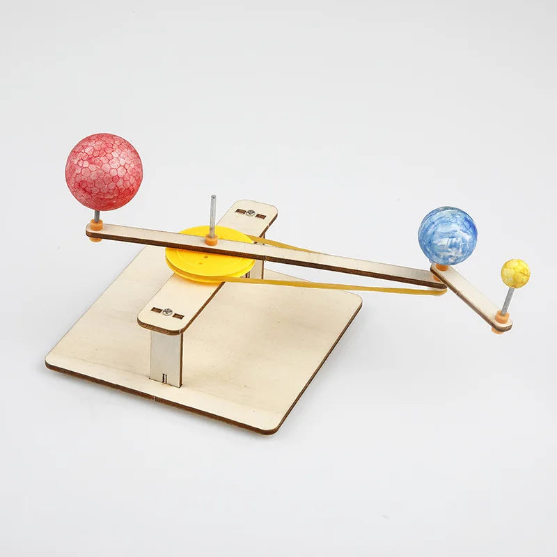 STEM Kits Wooden Toys for Children Robot Science