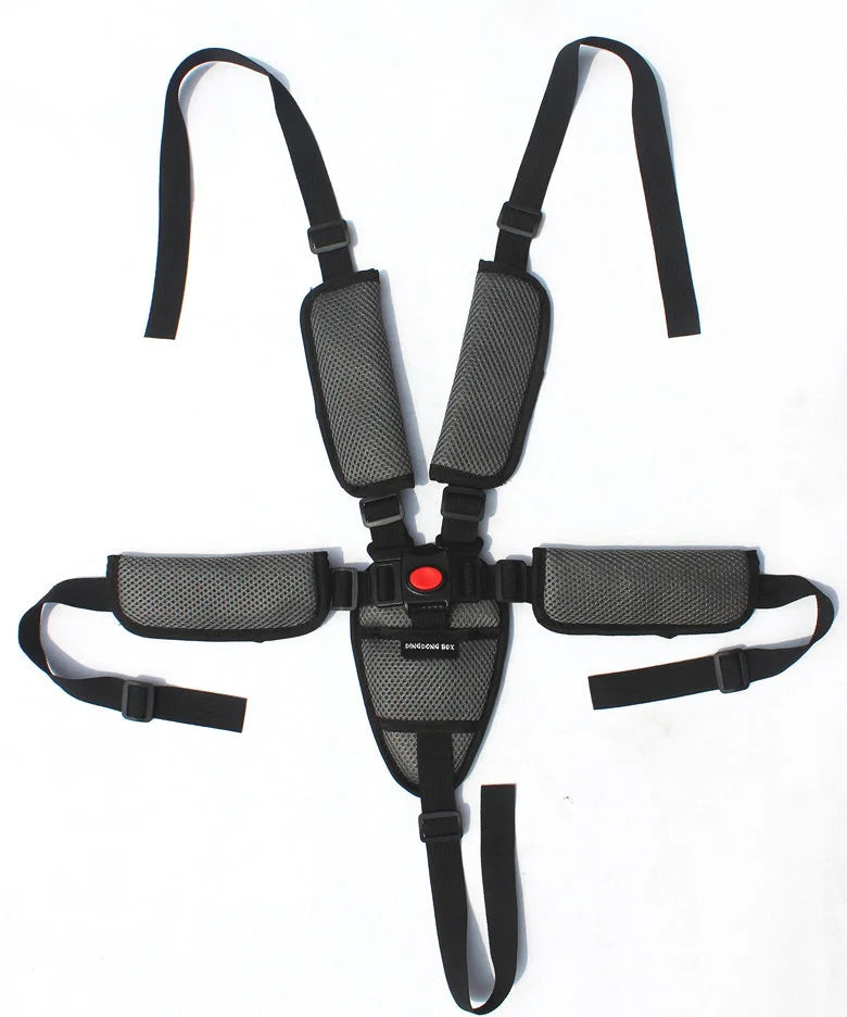 Universal Baby High Chair Harness Baby 5-Point Harness