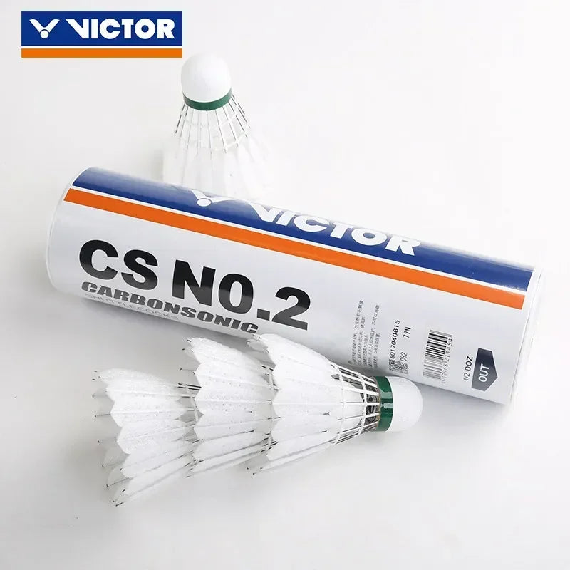 VICTOR CS1 CS2 NCS Carbonsonic Badminton Ball Man-made