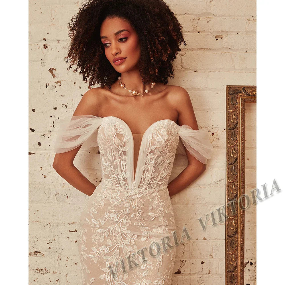 VIKTORIA Modern Mermaid Wedding Dresses For Woman 2023