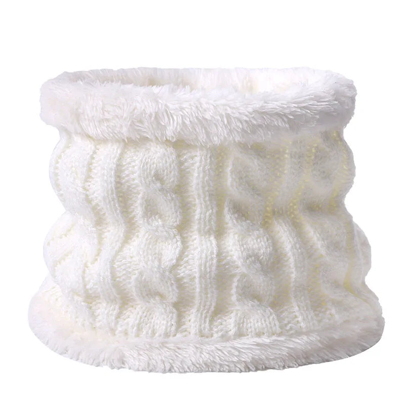 Warm Winter Baby Hats with Scarves for Kids