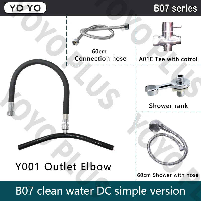 Water Circulation Head Spa Basin Faucet Shower Head