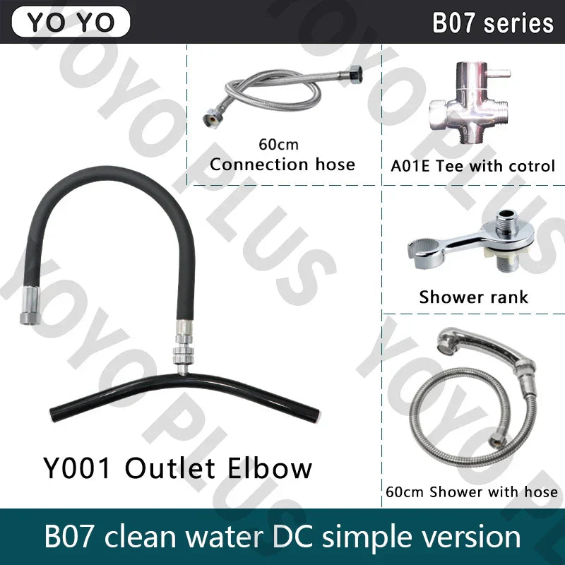 Water Circulation Head Spa Basin Faucet Shower Head