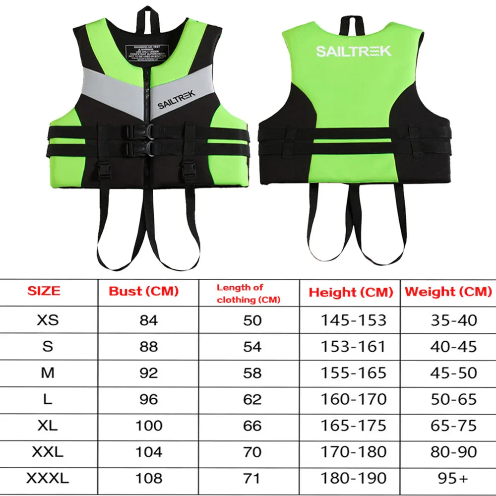 Water Sports Fishing Water Ski Vest Kayaking Boating