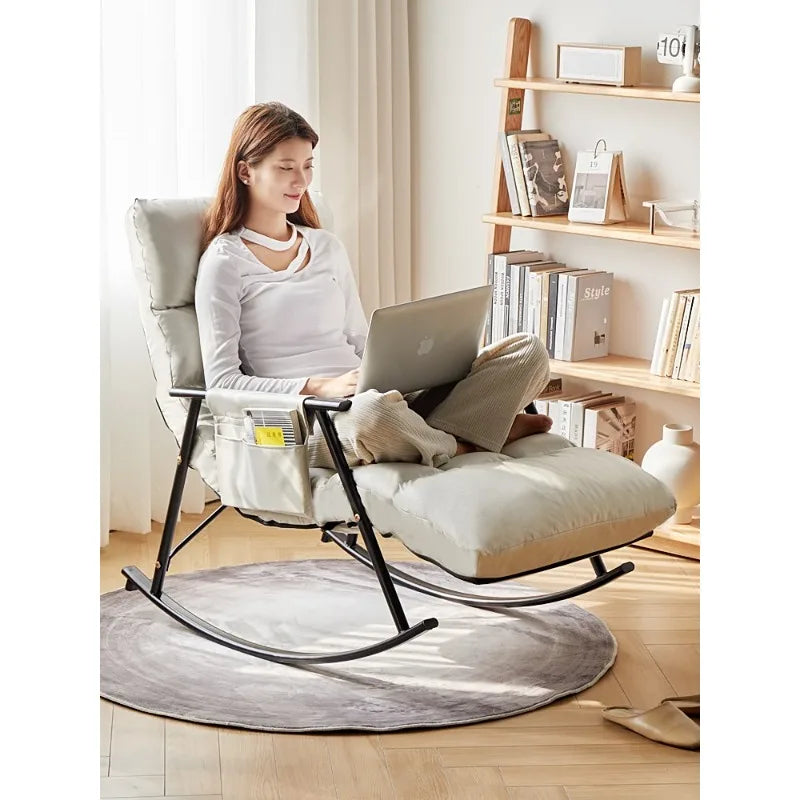 Waterproof and Anti-Fouling Extended Version Rocking Chair for