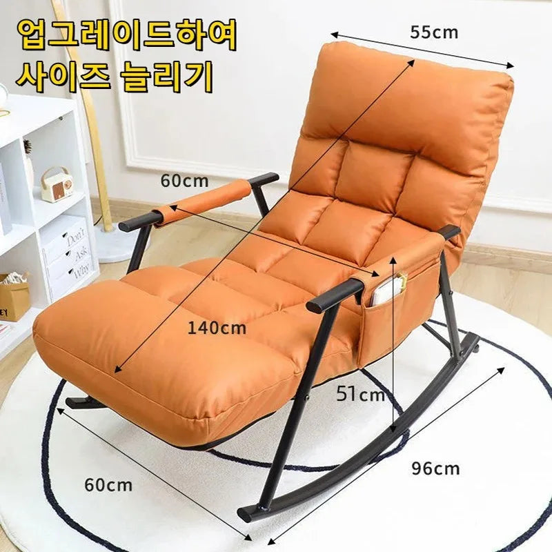 Waterproof and Anti-Fouling Extended Version Rocking Chair for