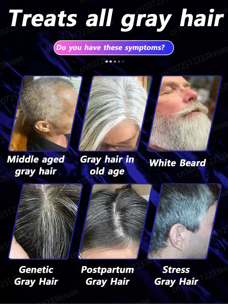 White hair killer, remove gray hair and restore
