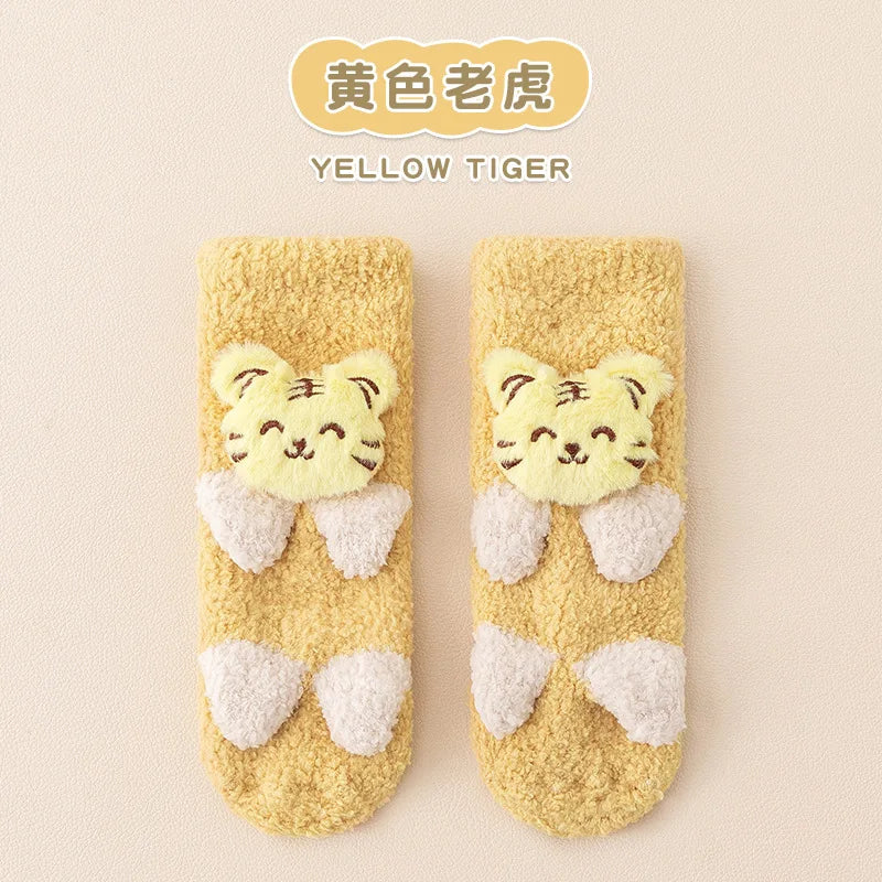 Winter Long Socks Kids Baby Boys Girls Leg