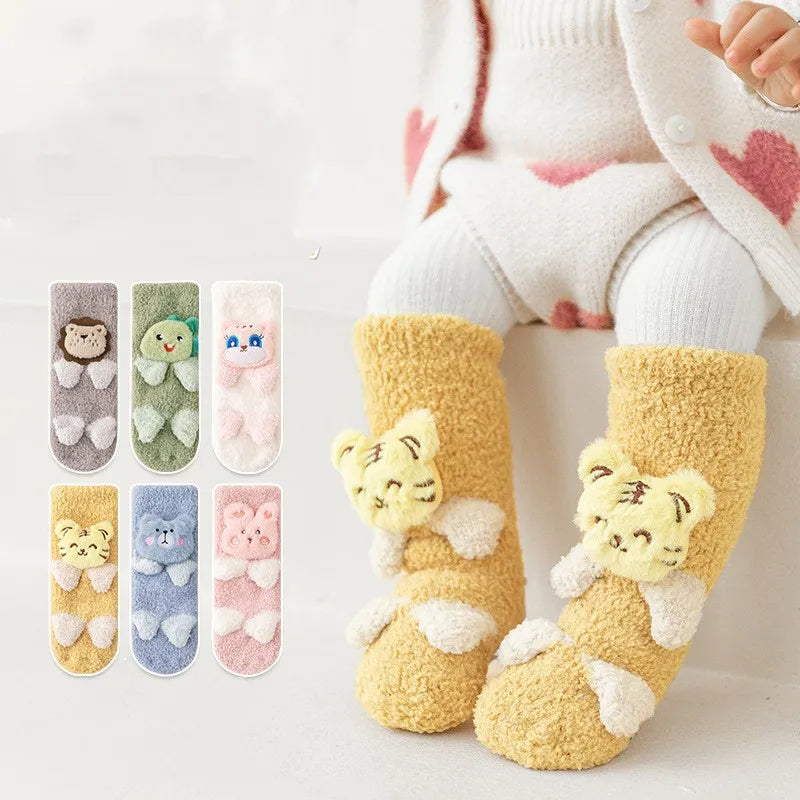 Winter Long Socks Kids Baby Boys Girls Leg