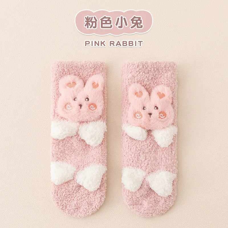 Winter Long Socks Kids Baby Boys Girls Leg