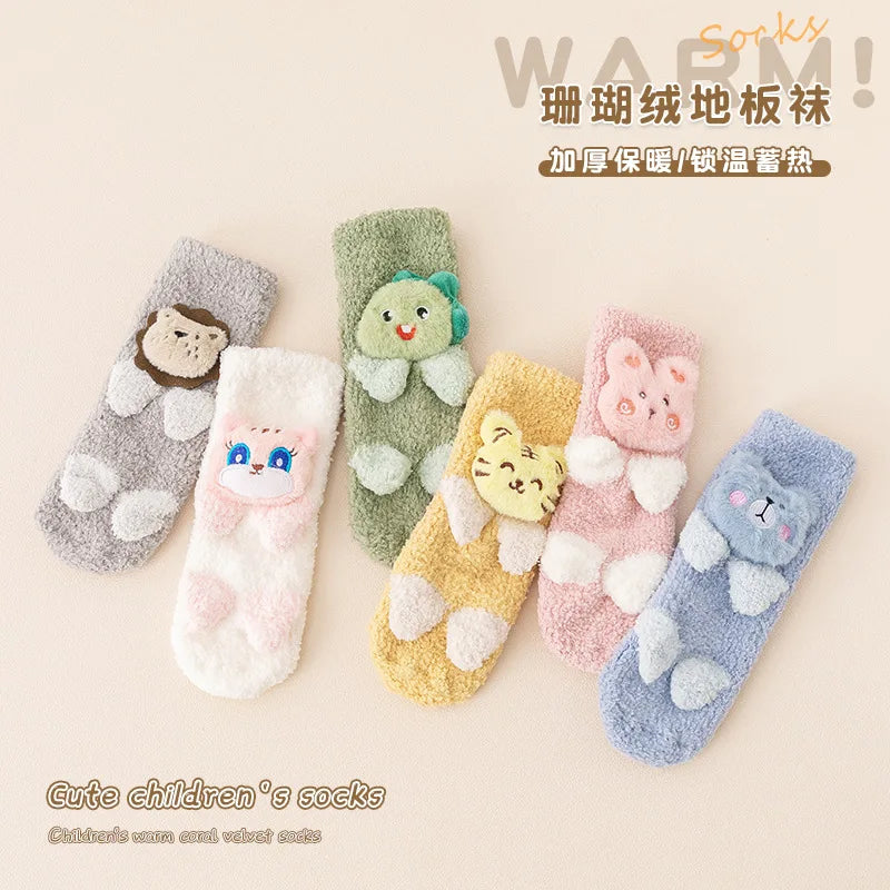 Winter Long Socks Kids Baby Boys Girls Leg