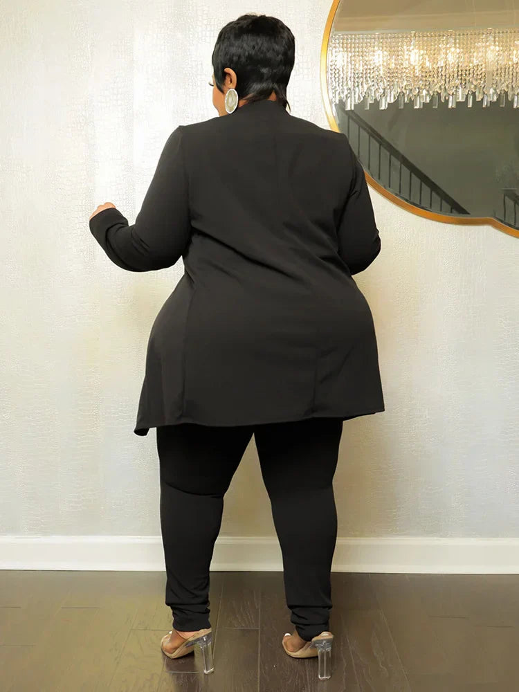 Wmstar Plus Size Two Piece Outfits Women Matching