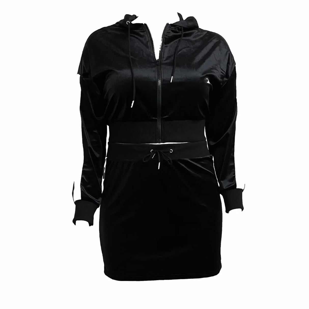 Wmstar Plus Size Women Clothes Velvet Sweatsuit 2