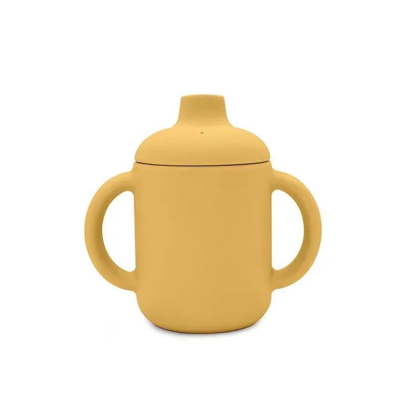 Wolife Baby Silicone Sippy Cup Baby Learning Drinking