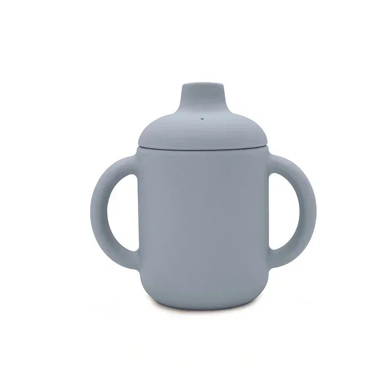 Wolife Baby Silicone Sippy Cup Baby Learning Drinking