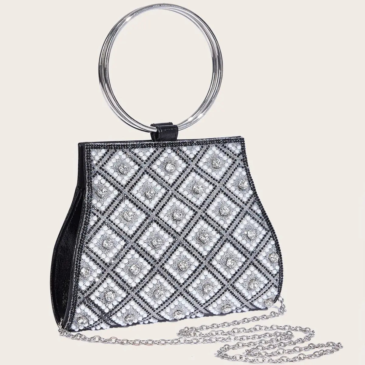 Woman Evening Bag Diamond Rhinestone Clutch Crystal Day