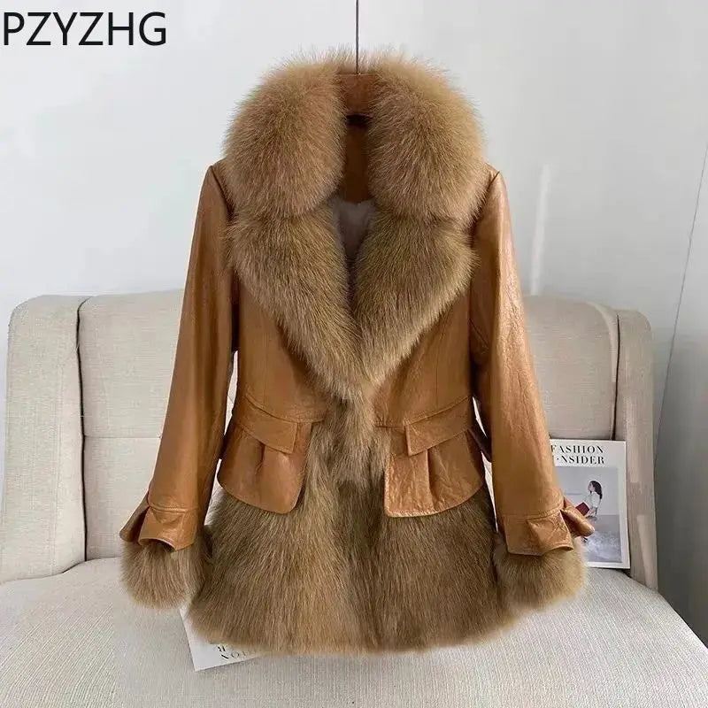 Women 2023 Winter New Imitation Fox Fur Simulation