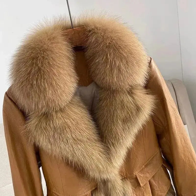 Women 2023 Winter New Imitation Fox Fur Simulation