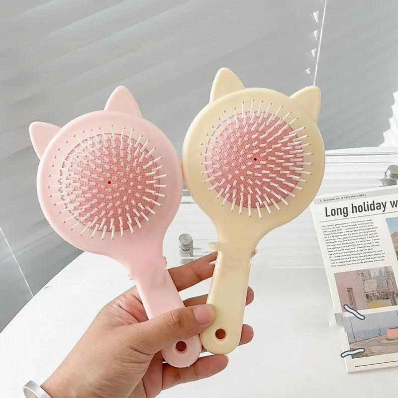Women Korean Cute Candy Cat Ear Anti-screw Styling