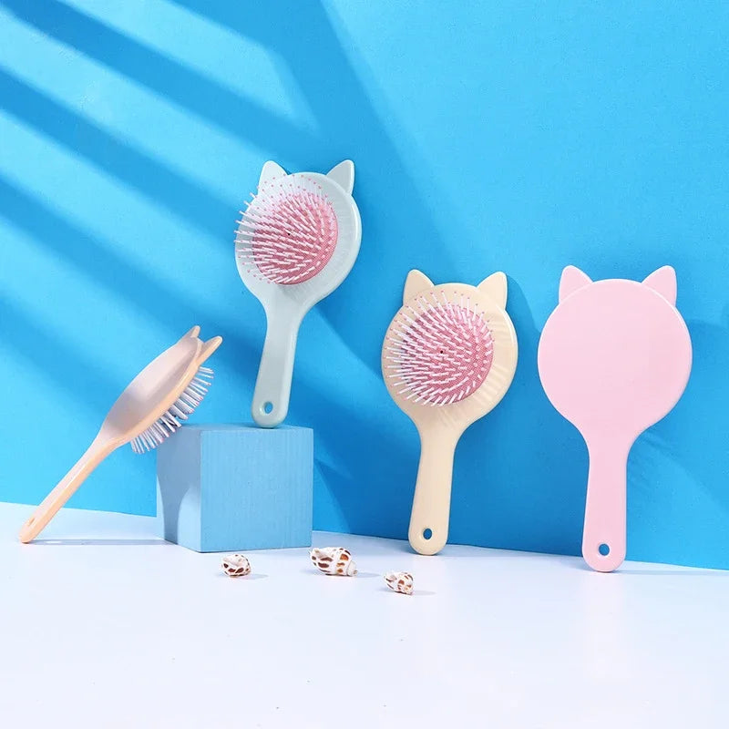 Women Korean Cute Candy Cat Ear Anti-screw Styling