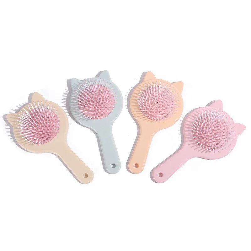Women Korean Cute Candy Cat Ear Anti-screw Styling