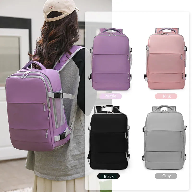 Women Travel Backpack Water Repellent Daypack Teenage Girls