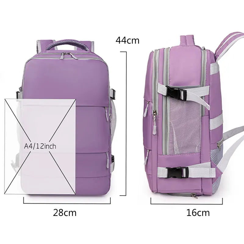 Women Travel Backpack Water Repellent Daypack Teenage Girls