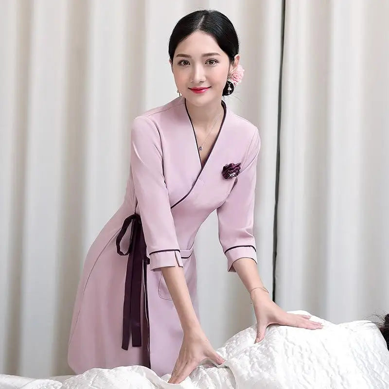 Women Uniform for Beauty Salon Sauna Foot Bath
