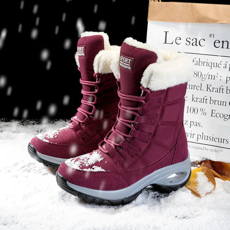 Women's Boots Winter High Quality Keep Warm MidCalf