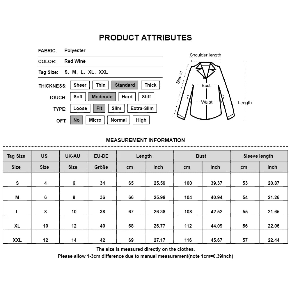 Womens Fashion Hooded Button Jacket Coat Overcoat Outwear