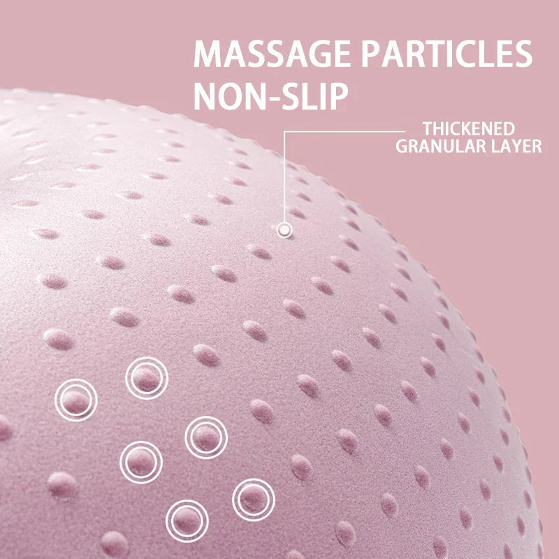 Yoga Ball Exercise Fitness Pilates Donut Balance Fitness