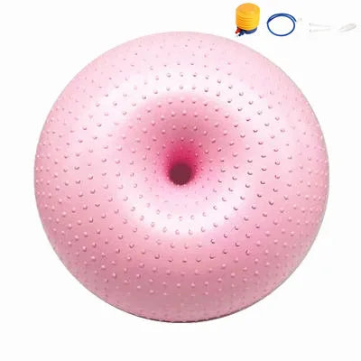 Yoga Ball Exercise Fitness Pilates Donut Balance Fitness