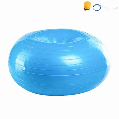 Yoga Ball Exercise Fitness Pilates Donut Balance Fitness