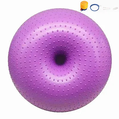 Yoga Ball Exercise Fitness Pilates Donut Balance Fitness