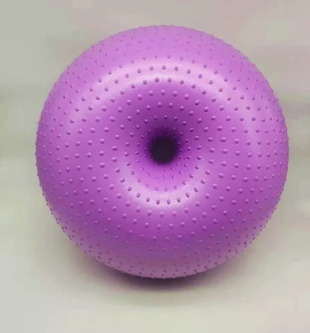Yoga Ball Exercise Fitness Pilates Donut Balance Fitness