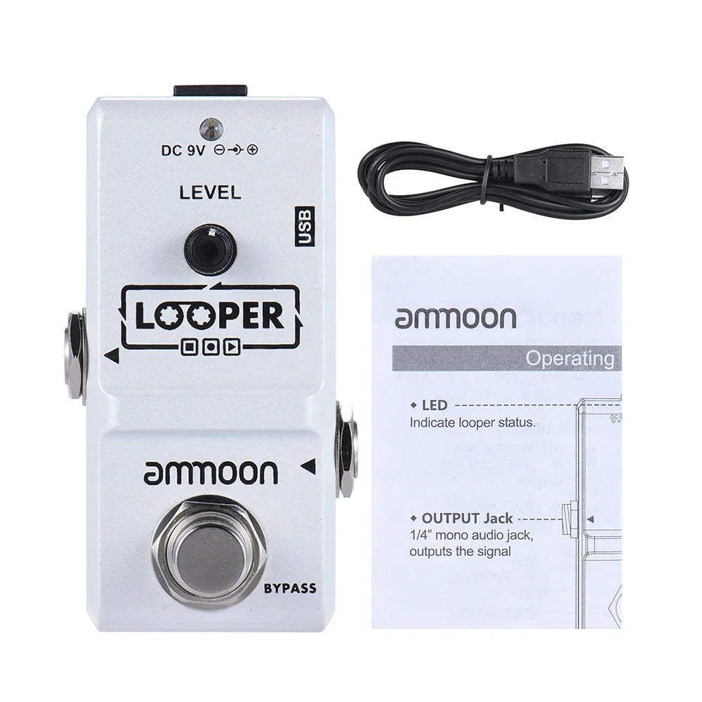 ammoon AP-09 Looper Guitar Pedal Nano Series Loop