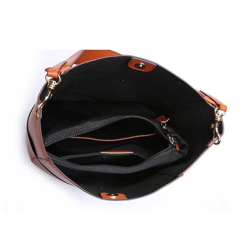 fashion bucket bag women crossbody bag shoulder bag