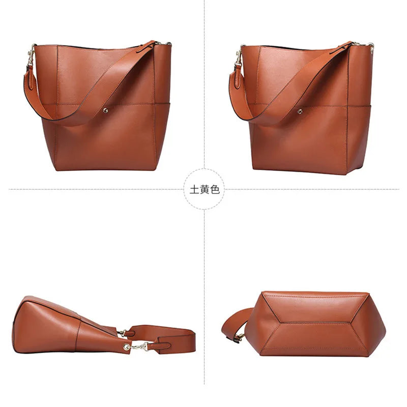 fashion bucket bag women crossbody bag shoulder bag