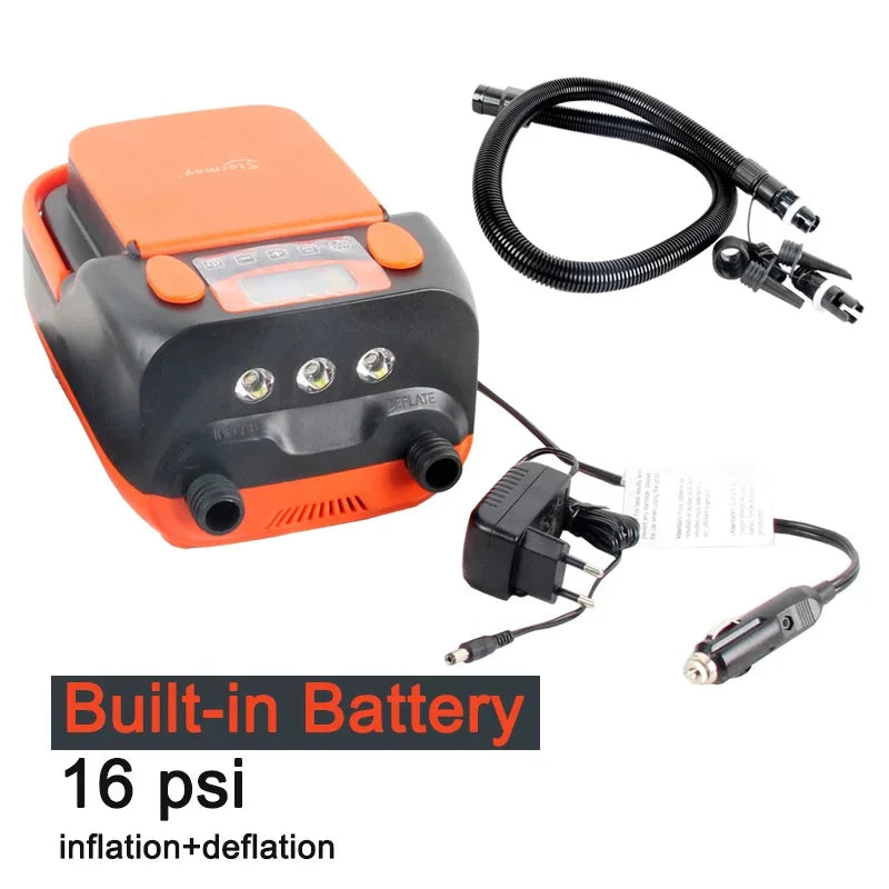 high pressure DC12V electrical electric air pump built
