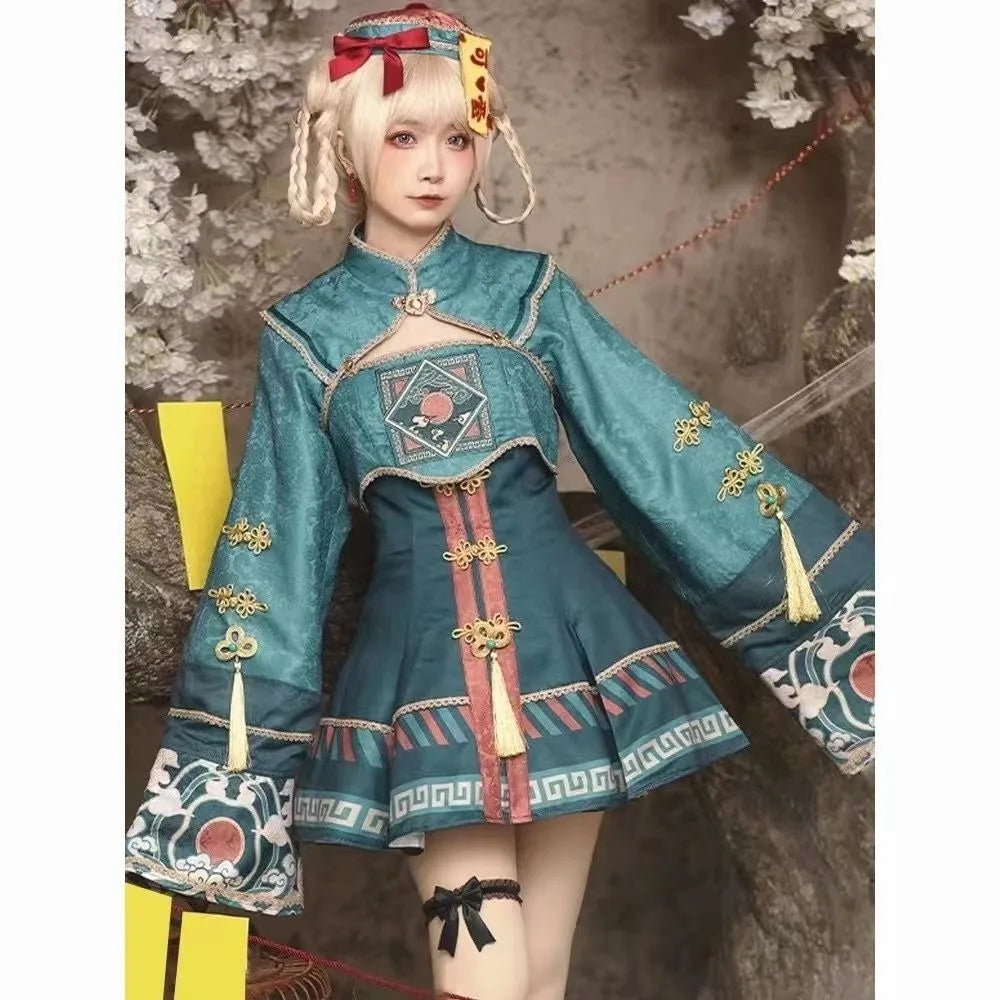 lolita small zombie costume lolita JK Halloween cos