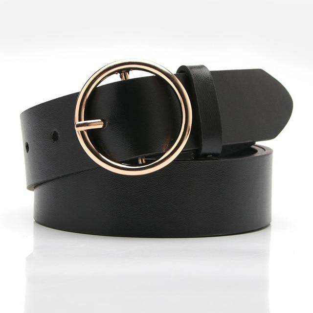 Vasi Belt Gold Black