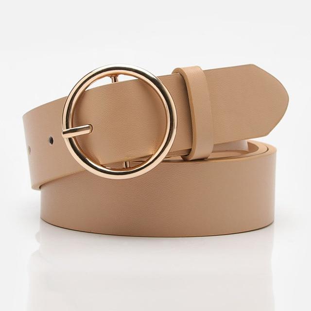 Vasi Belt Gold Beige